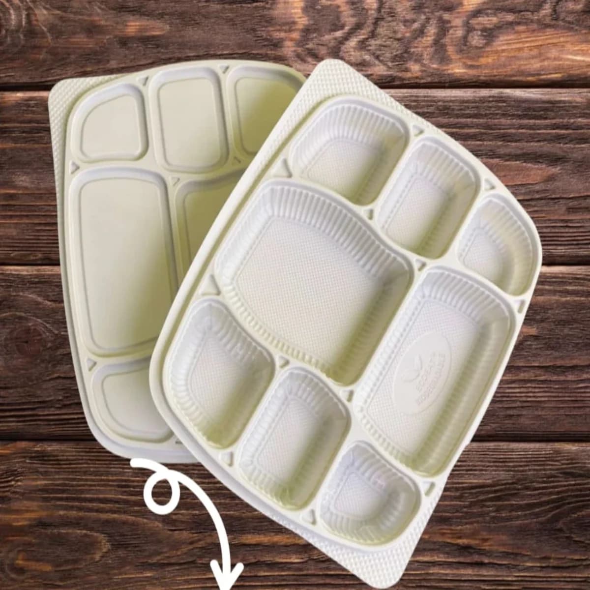 Corn Husk Meal Trays with Lids | 3 CP (885ml), 4 CP (1250ml), 5 CP, 8 CP Configurations | Heavy-Duty | Costita Bulk Supply | MOQ 1000 | Costita