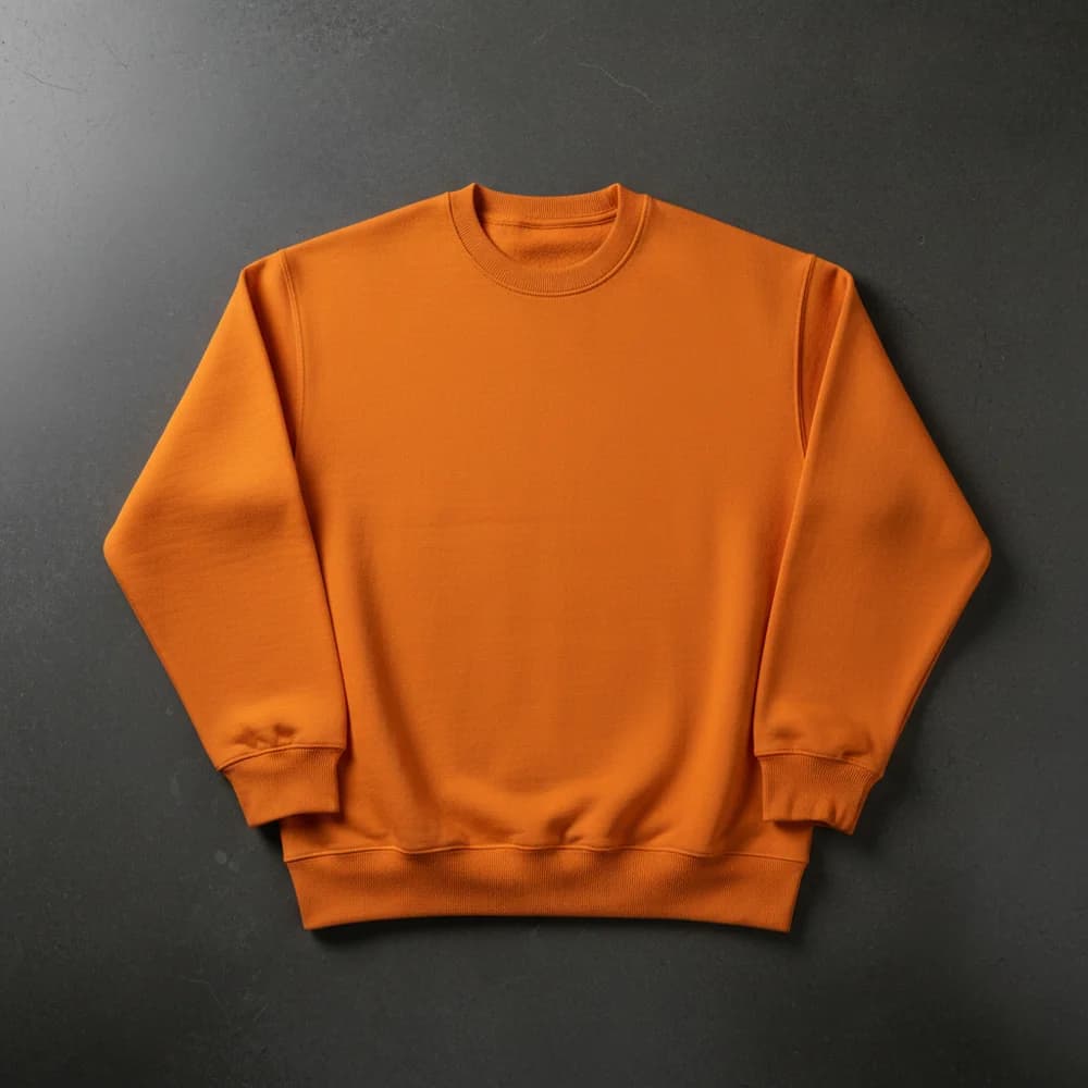 Unisex Sweatshirt | 100% Combed Cotton | Loop Knit | Available in 280, 300 & 350 GSM | Inside Brushed | MOQ 200